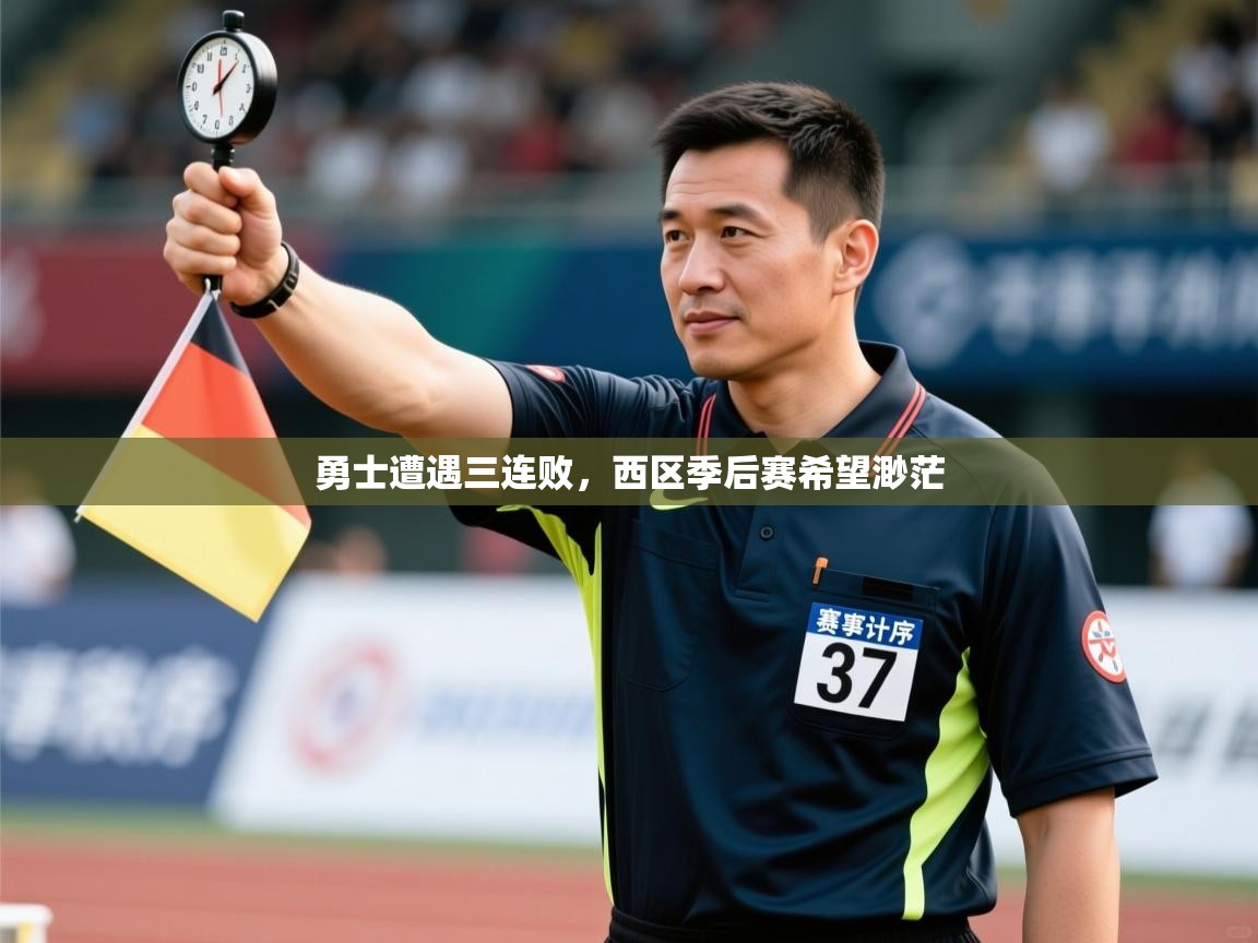 勇士遭遇三连败，西区季后赛希望渺茫  第1张