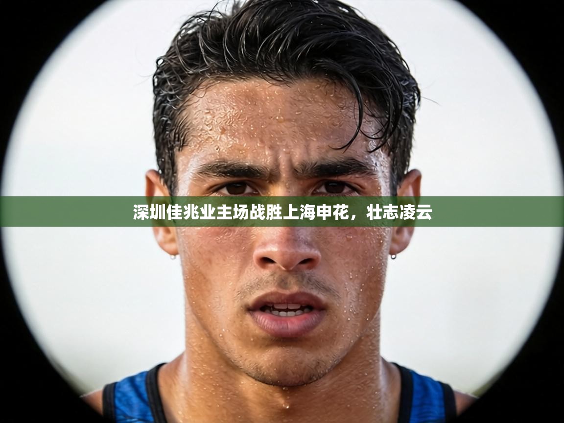 深圳佳兆业主场战胜上海申花，壮志凌云  第2张